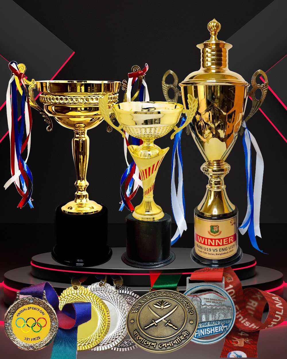 Trophy & Medal